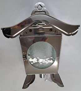 ステン墓前燈籠ステン足付の画像